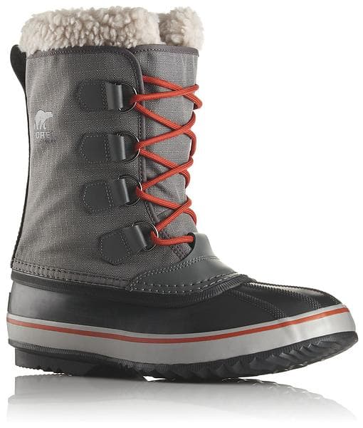 Sorel 1964 Pac Nylon 011 Black, Ancient Fossil EU 42 male