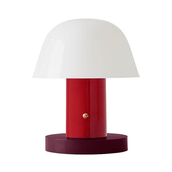&Tradition Setago JH27 bordlampe Maroon-grape