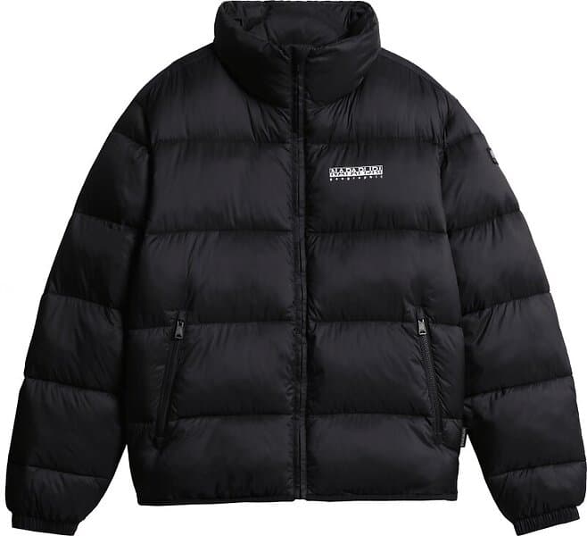 Napapijri Men's Suomi Puffer Jacket Brown Ebony, XL male