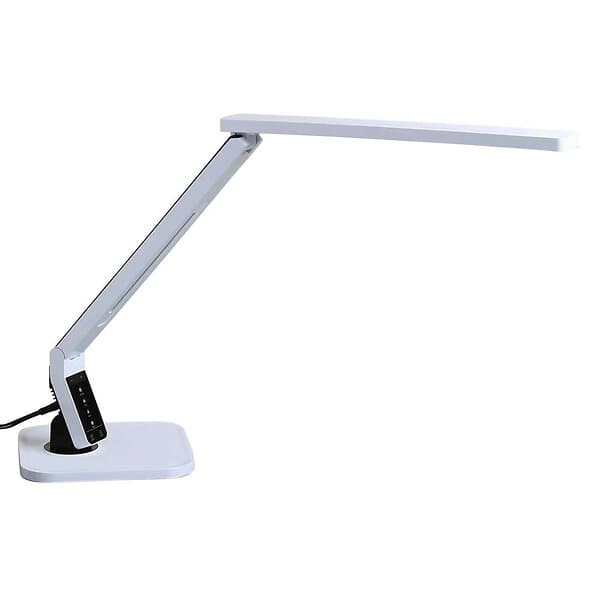LED-skrivebordslampe Eleni Lindby, dimbar, Sort, Arbeidsrom / kontor, 