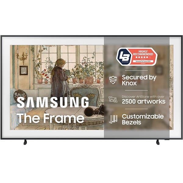 Samsung 55" The Frame 2024 4K QLED TV TQ55LS03DAUXXC