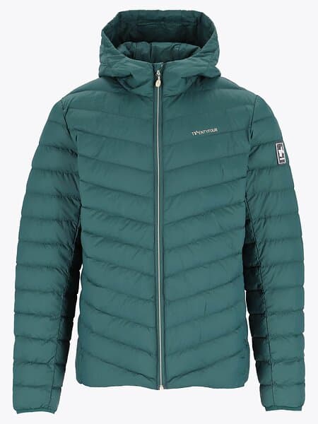 Twentyfour Finse Super Light Dunjakke - Herre - Grønn - M male