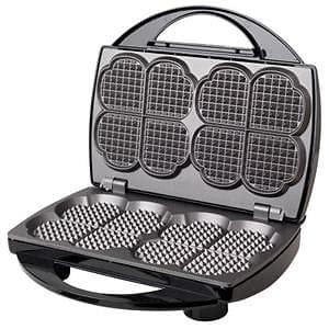 Åviken - Nobless dobbelt vaffeljern svart