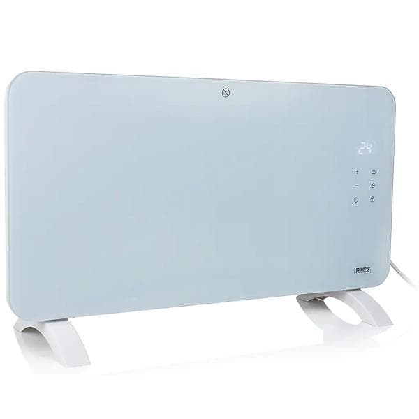Princess Smart Glass Panel Heater 2000 White App Controlled Gulv/panel