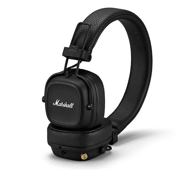 Marshall Major IV trådløse on-ear hodetelefoner (sort)