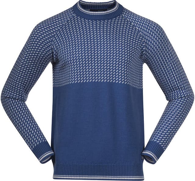 Bergans Alvdal Wool Jumper Men Vanilla White/Solid Dark Grey male