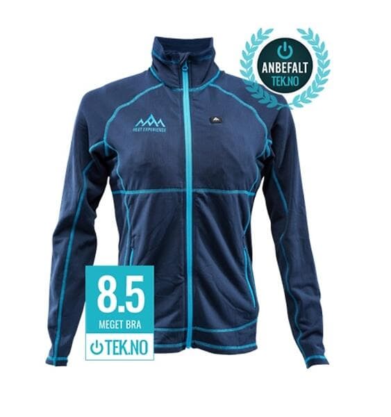 Heat Experience Heated Grid Fleece Womens female