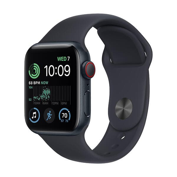 Apple Watch Se (Gps) - 2. Generasjon - 40 Mm - Midnattsaluminium - Sma