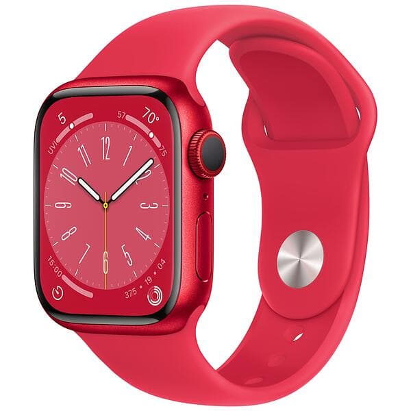 Apple Watch Series 8 (Gps) - (Product) Red - 41 Mm - Rød Aluminium - S