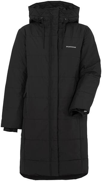 Didriksons Anita Wns Parka - Black - 36