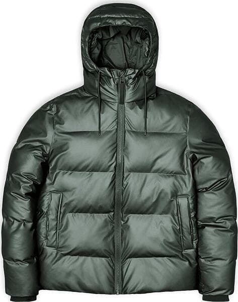 Rains Alta Puffer Jacket - Black