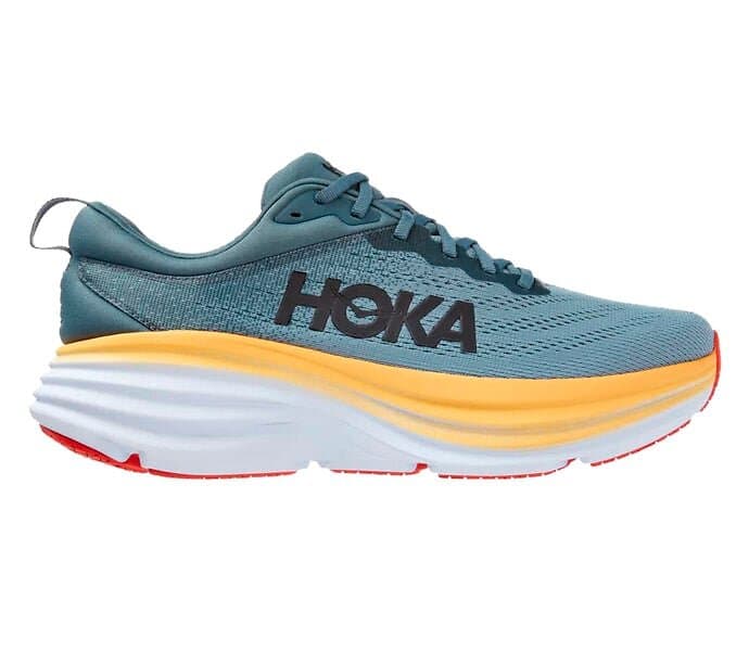 Hoka Bondi 8 Herre Lunar Rock / Nimbus Cloud, US 12,0 | 46 2/3